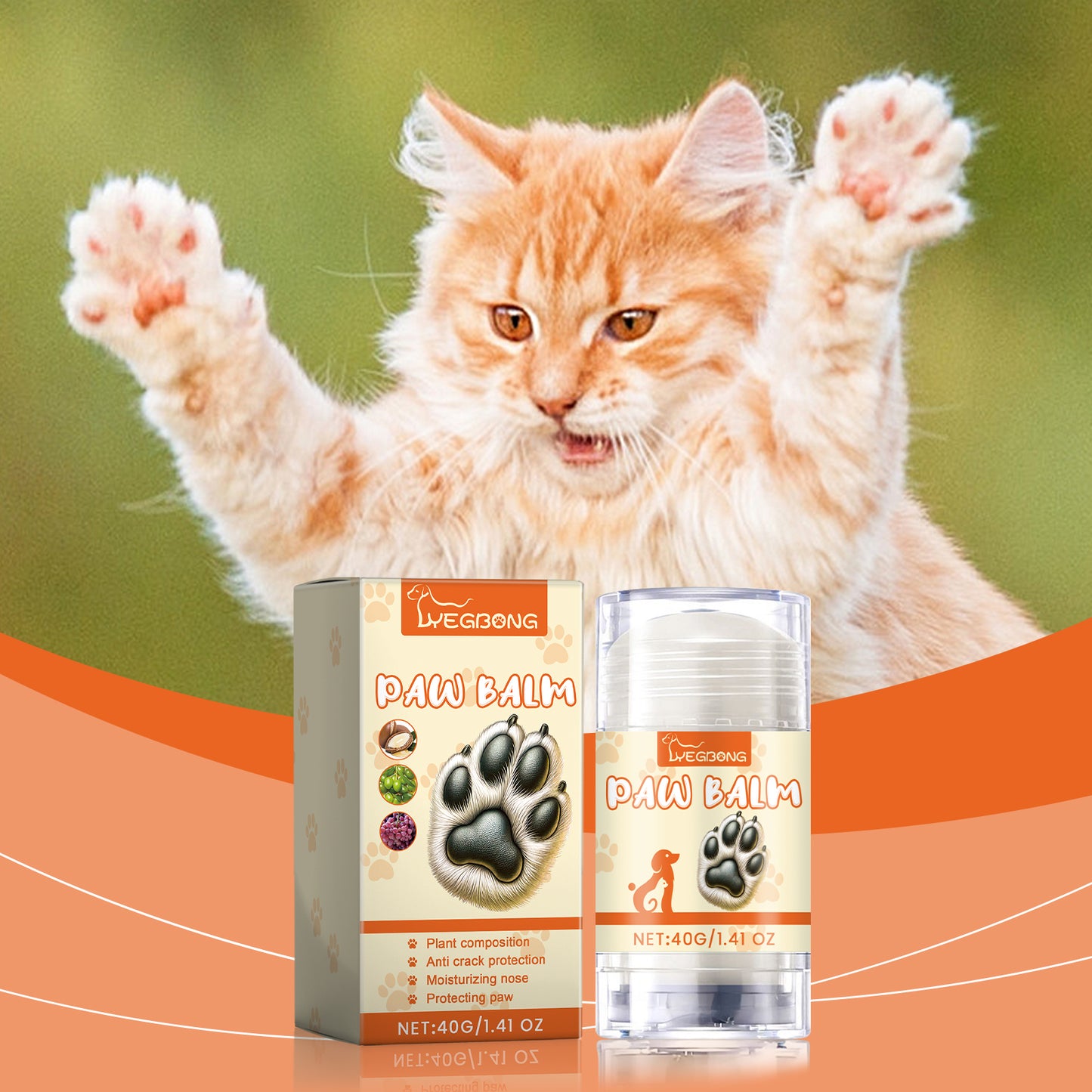 Crema Hidratante para Almohadillas Yegbong - Stick Anti-Grietas