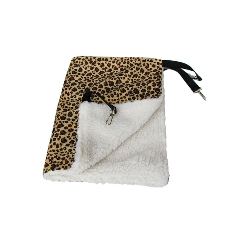 Hamaca Colgante Cálida para Gatos - Suave Cojín de Invierno