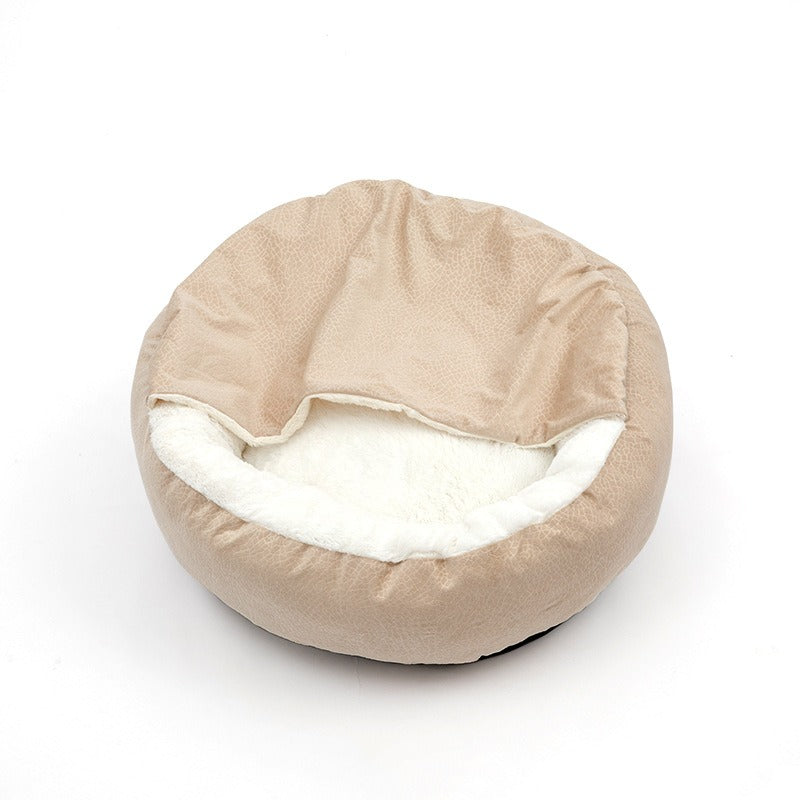 Cama Donut para Gatos - Suave, Lavable y Relajante