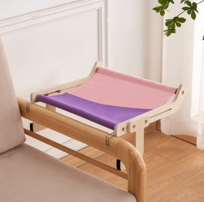 Hamaca para Gatos de Balcón y Ventana - Cálida y Resistente
