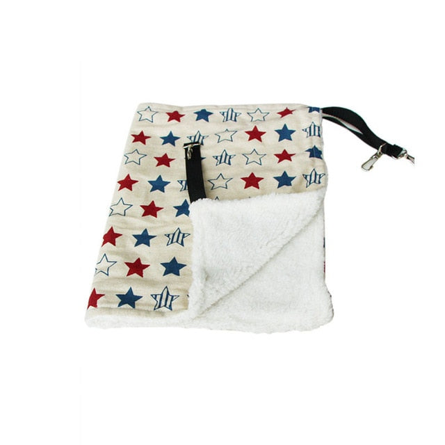 Hamaca Colgante Cálida para Gatos - Suave Cojín de Invierno