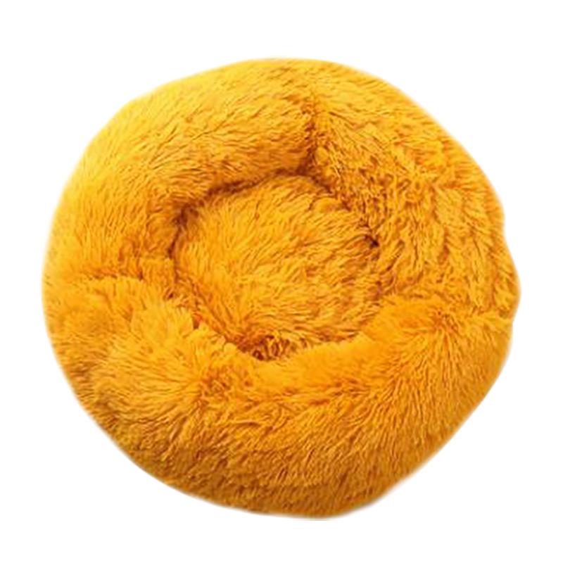 Cama Donut para Perros y Gatos - Suave, Lavable y Cómoda