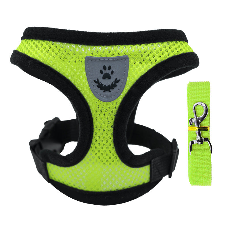 Arnés Ajustable para Perros Pequeños y Gatos - Set Completo con Correa