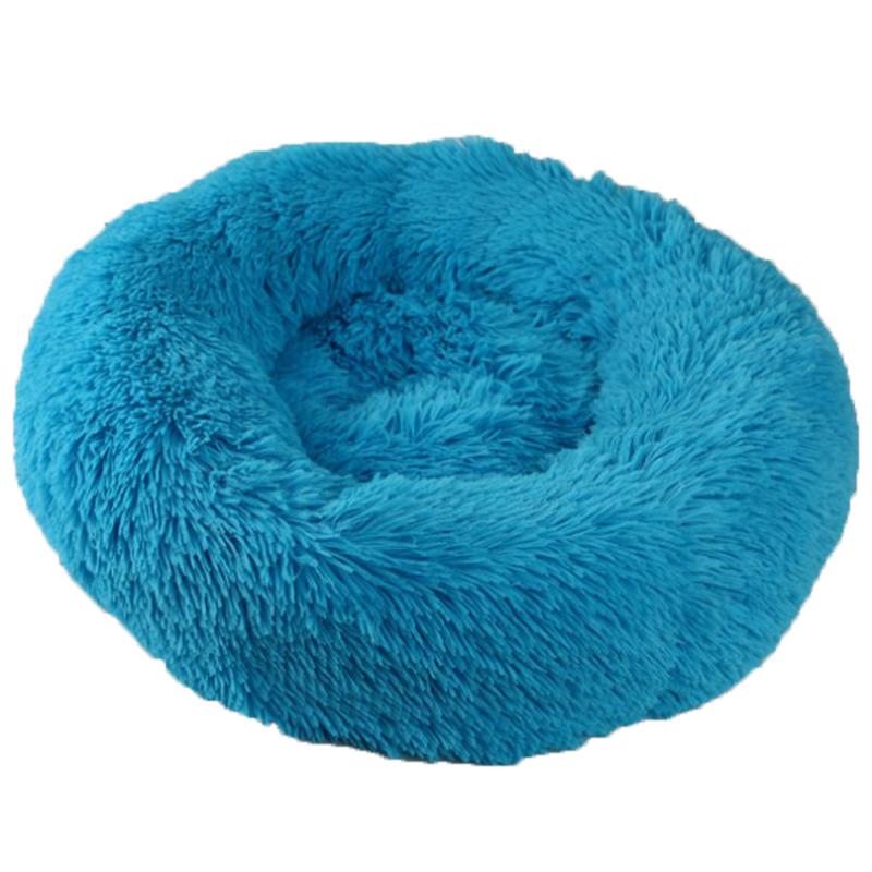 Cama Donut para Perros y Gatos - Suave, Lavable y Cómoda