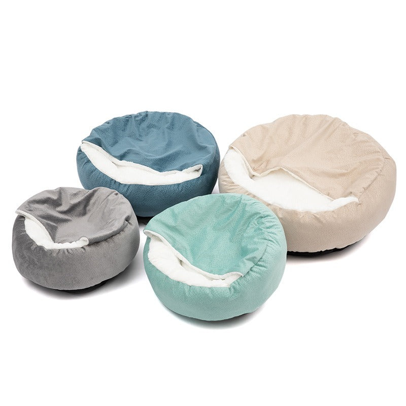 Cama Donut para Gatos - Suave, Lavable y Relajante