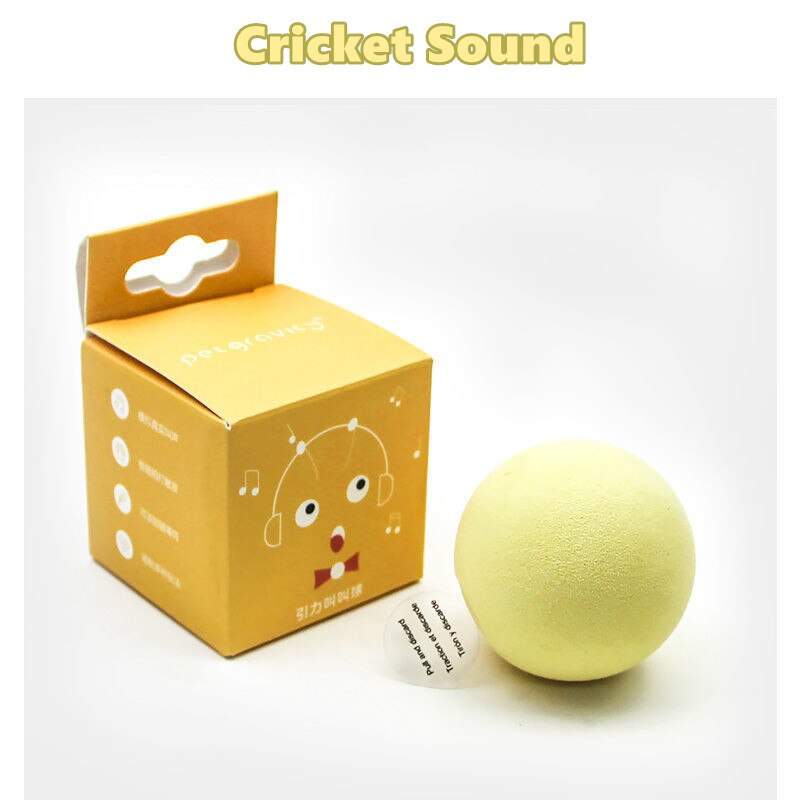 Pelota Inteligente para Gatos con Hierba Gatera - Sonido Interactivo