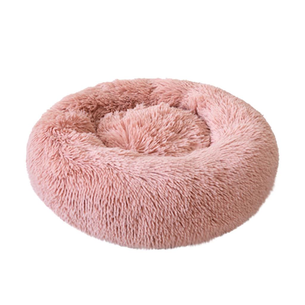 Cama Donut para Perros y Gatos - Suave, Lavable y Cómoda