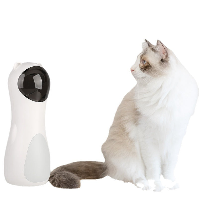 Juguete Láser Automático para Gatos - Temporizador y Doble Alimentación