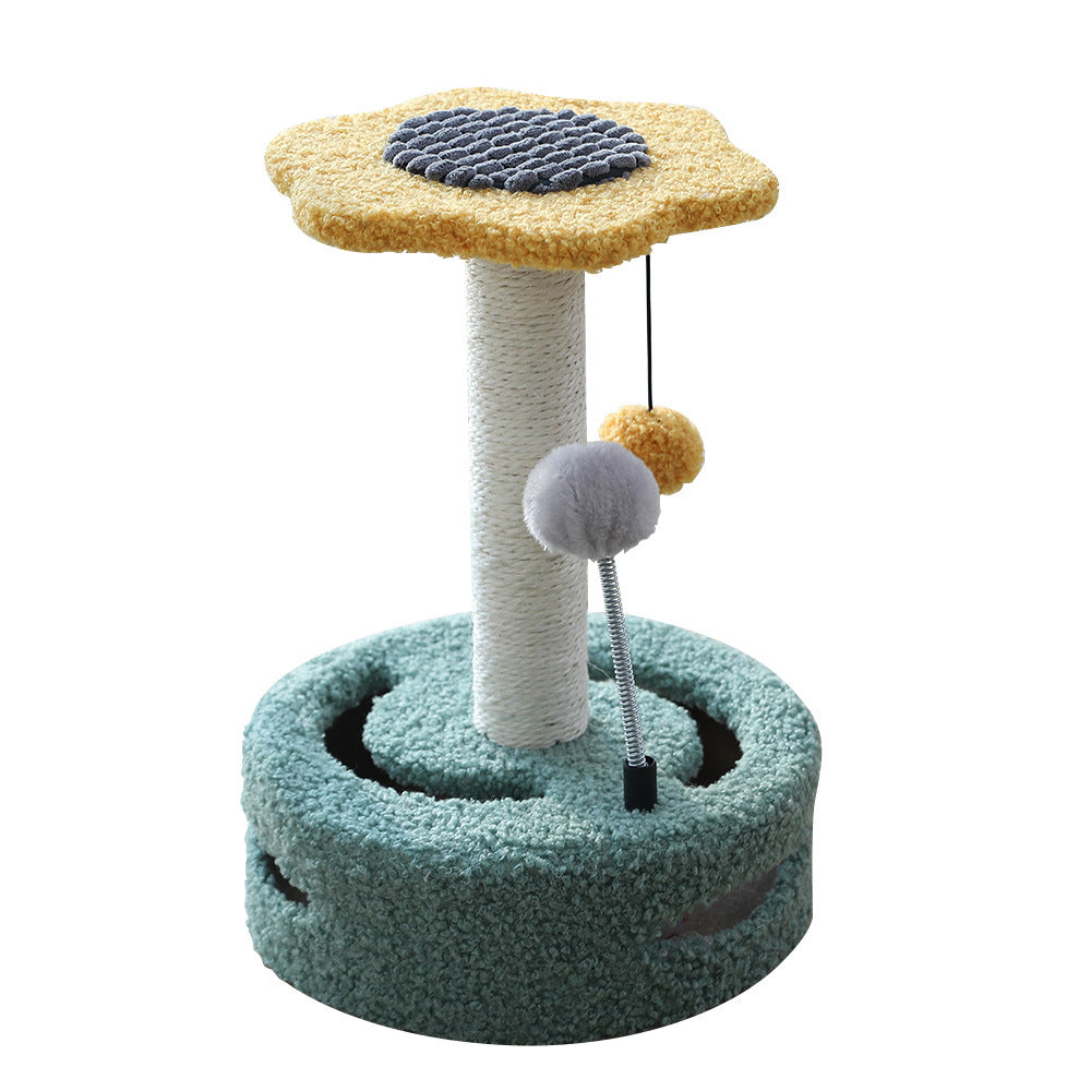 Rascador Multifuncional para Gatos - Tabla y Columna Divertida