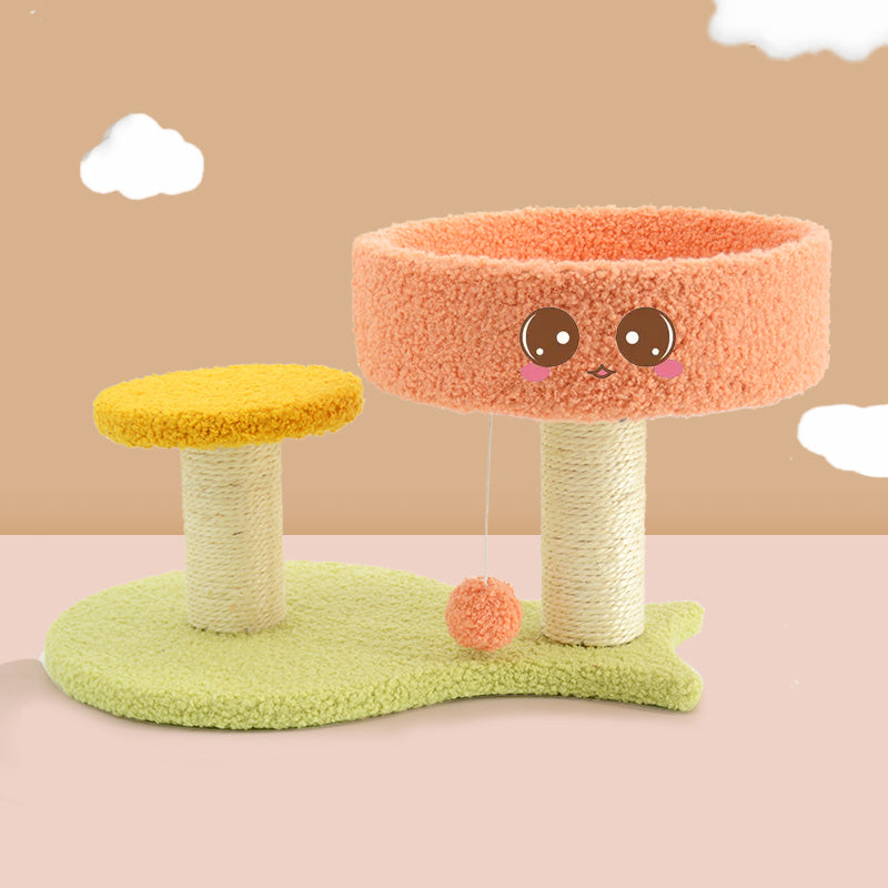 Árbol Rascador para Gatos - Torre de Juego 4 Niveles