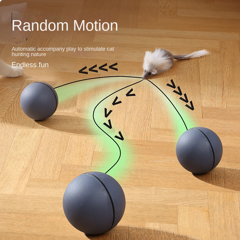 Pelota Automática Interactiva para Gatos - Ejercicio y Entretenimiento