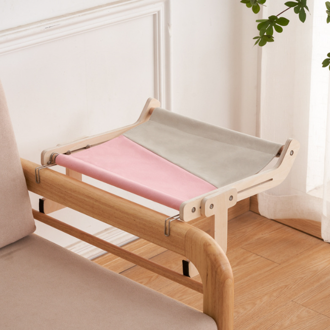 Hamaca para Gatos de Balcón y Ventana - Cálida y Resistente