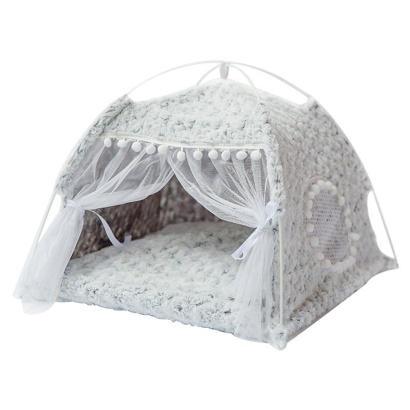Casa Tienda para Gatos - Refugio Cómodo y Elegante