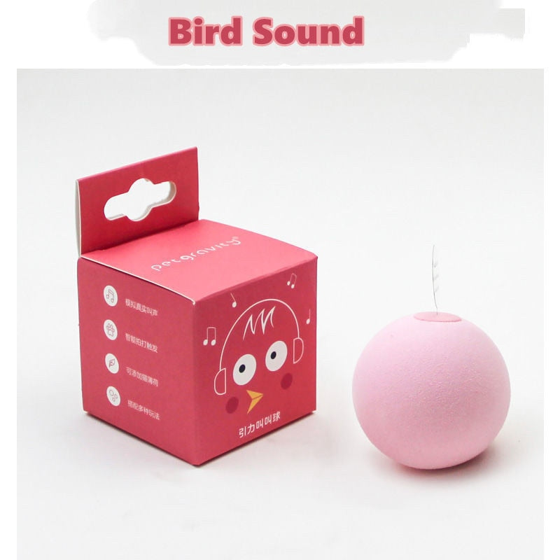 Pelota Inteligente para Gatos con Hierba Gatera - Sonido Interactivo