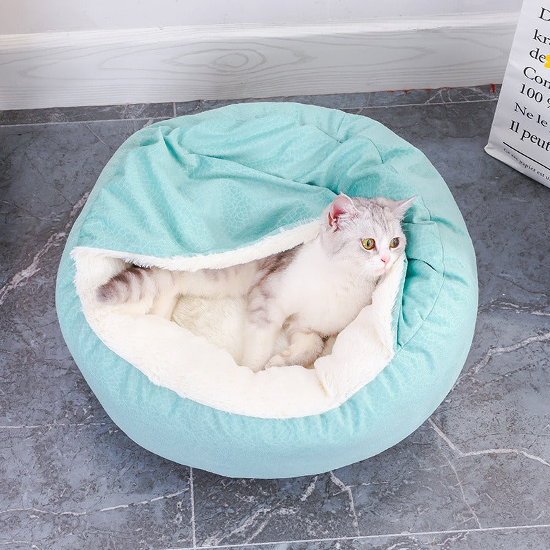 Cama Donut para Gatos - Suave, Lavable y Relajante
