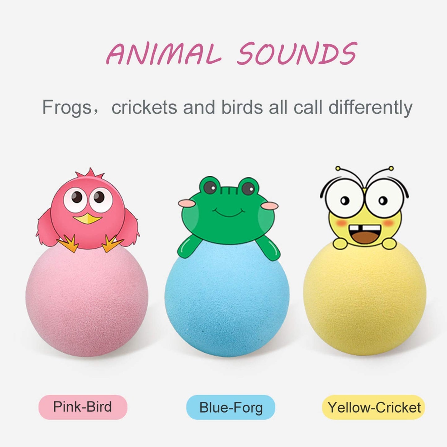 Pelota Inteligente para Gatos con Hierba Gatera - Sonido Interactivo