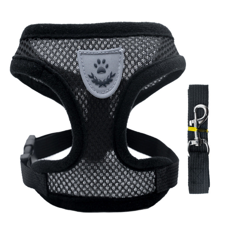 Arnés Ajustable para Perros Pequeños y Gatos - Set Completo con Correa