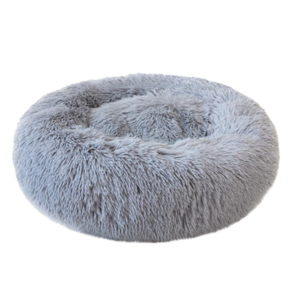 Cama Donut para Perros y Gatos - Suave, Lavable y Cómoda