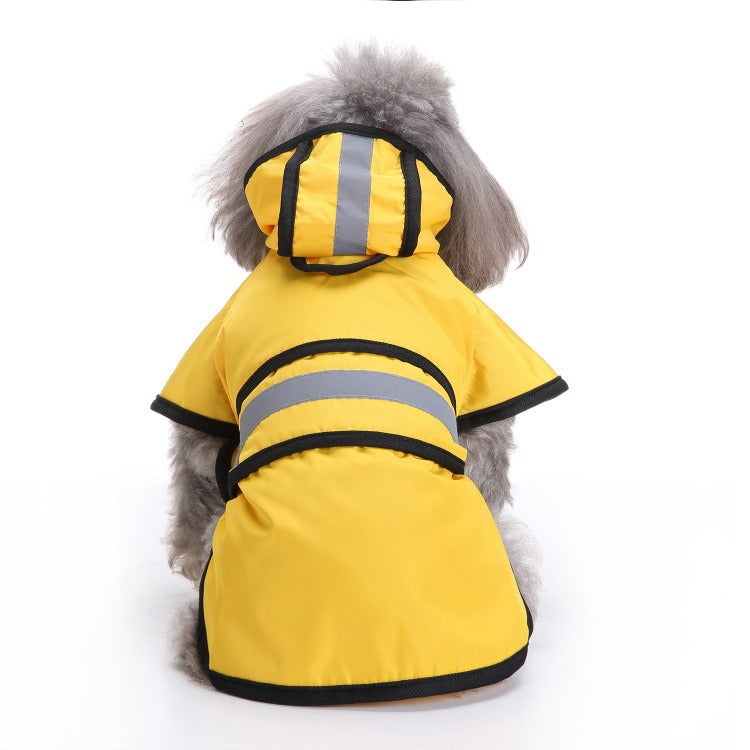 Chubasquero Reflectante para Perros Pequeños - Cuatro Estaciones