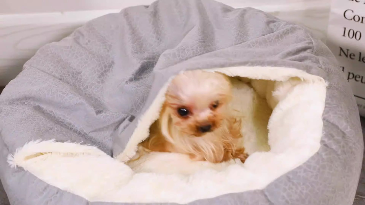 Cama Donut para Gatos - Suave, Lavable y Relajante