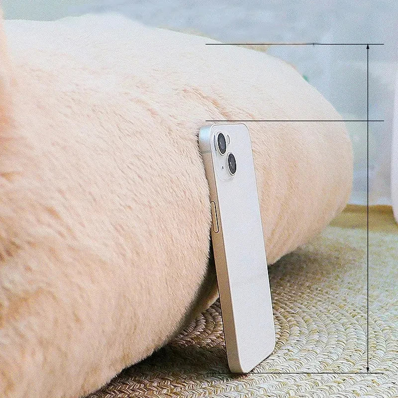 Cama Sofá de Lujo para Gatos - Nido Cálido de Invierno