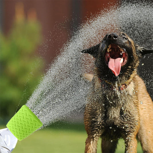 Cabezal de Ducha de Silicona para Mascotas - Portátil y Práctico