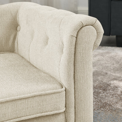 Sofá Cama Elevada para Perros Medianos y Grandes - Elegante Beige