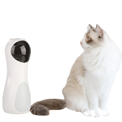Juguete Láser Automático para Gatos - Temporizador y Doble Alimentación