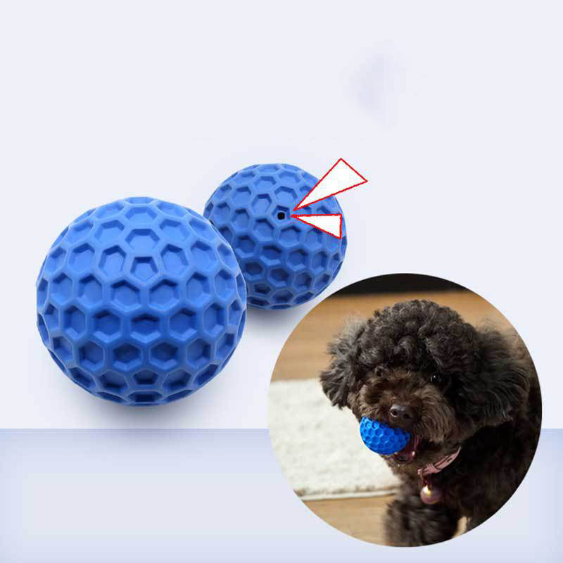 Pelota Juguete para Perros - Sonido y Limpieza Dental