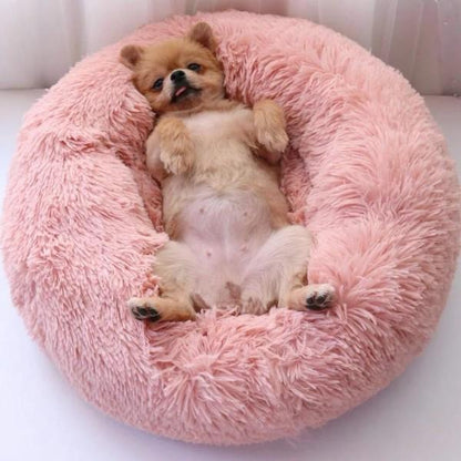 Cama Caseta de Felpa para Perros - Suave y Acogedora