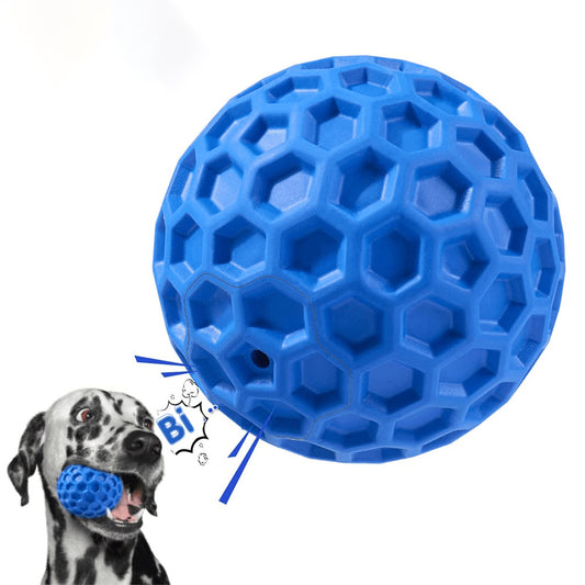 Pelota Juguete para Perros - Sonido y Limpieza Dental