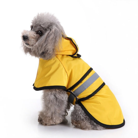 Chubasquero Reflectante para Perros Pequeños - Cuatro Estaciones