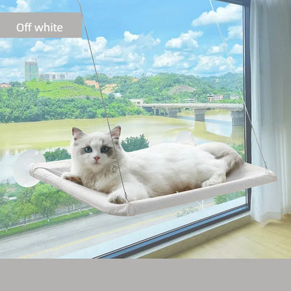 Hamaca para Gatos con Ventosa - Cama Ventana Plegable