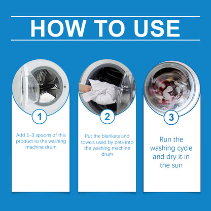 Yegbong Pet Washing Powder Deodorizing Deodorizing Deep Clean Stains Pet Washing Powder Decontamination Powder