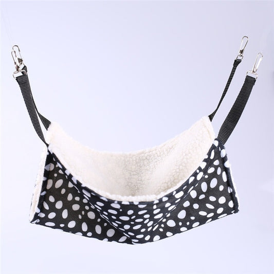 Hamaca Colgante Cálida para Gatos - Suave Cojín de Invierno